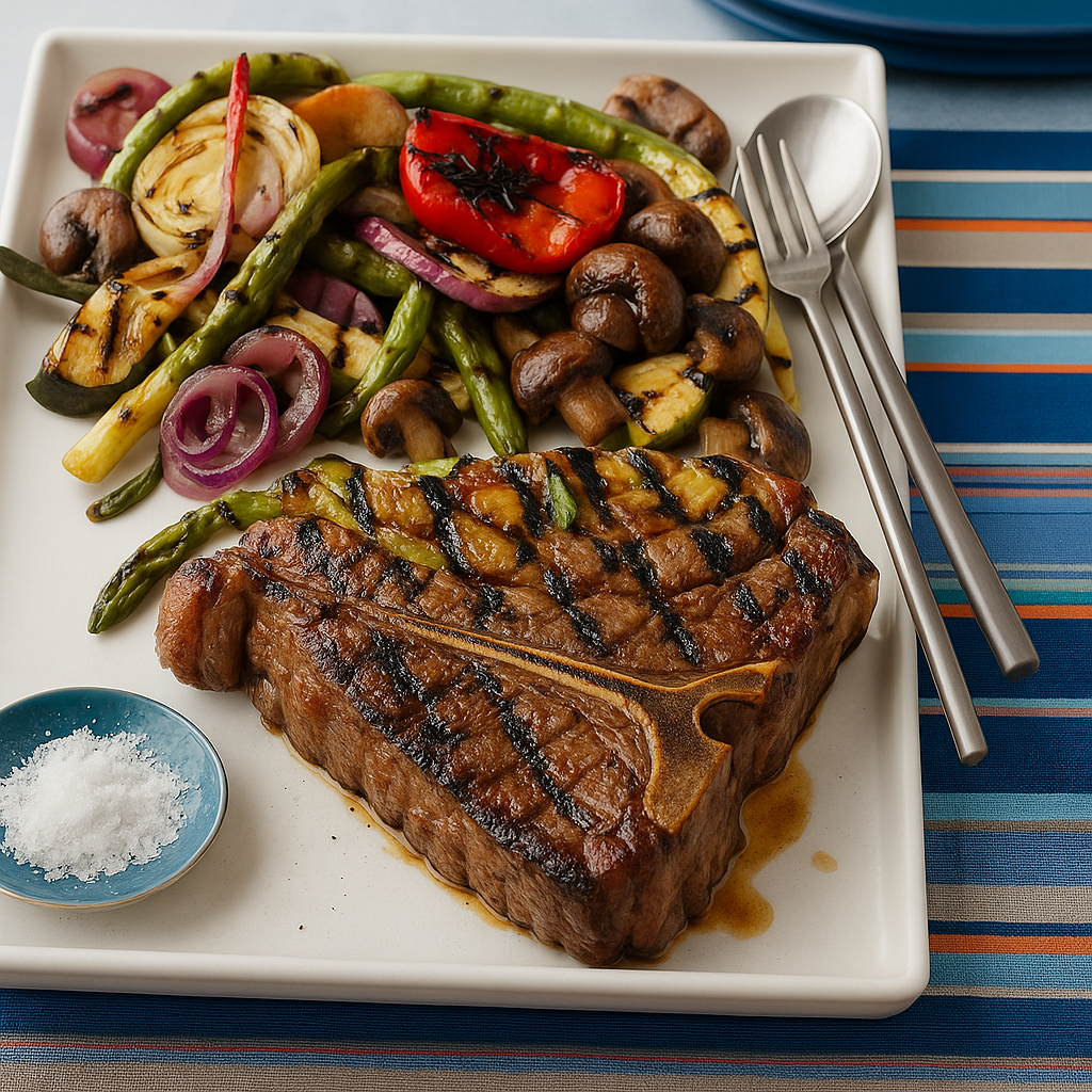 AI Enhanced steak image